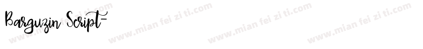 Barguzin Script字体转换